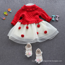 vestidos de suéteres para 1 años de edad artículos de Navidad adorables vestidos para niños 1-6 años de edad ropa de navidad suéteres calientes